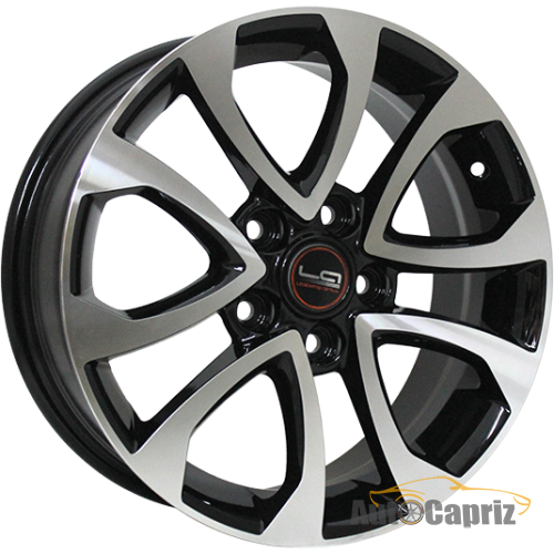 Диски Replica LegeArtis NS62 BKF R16 W6.5 PCD5x114.3 ET40.0 DIA66.1